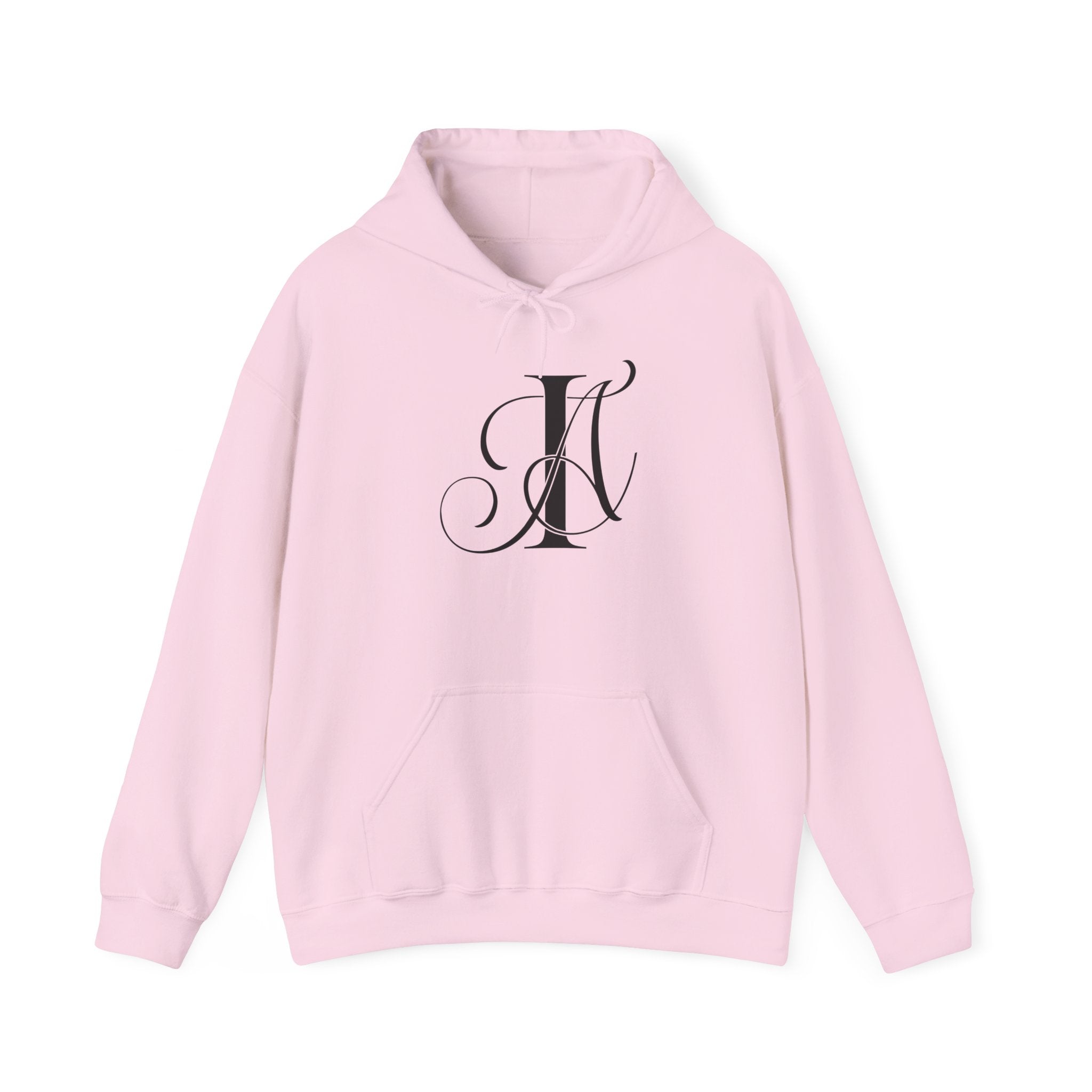 Elegant AI Monogram Hoodie - Minimalist Tech Fashion