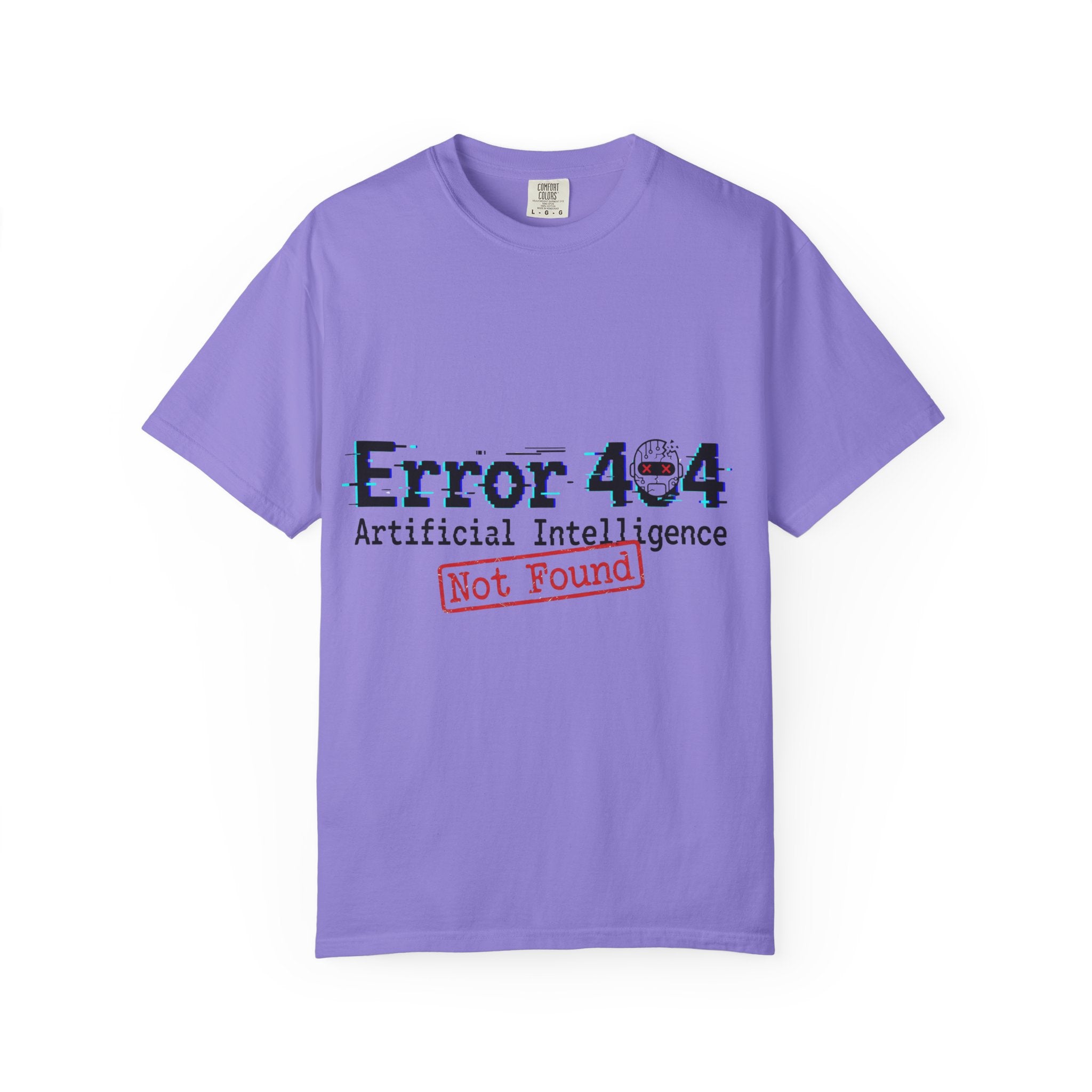 Error 404 "Artificial Intelligence Not Found" T-Shirt