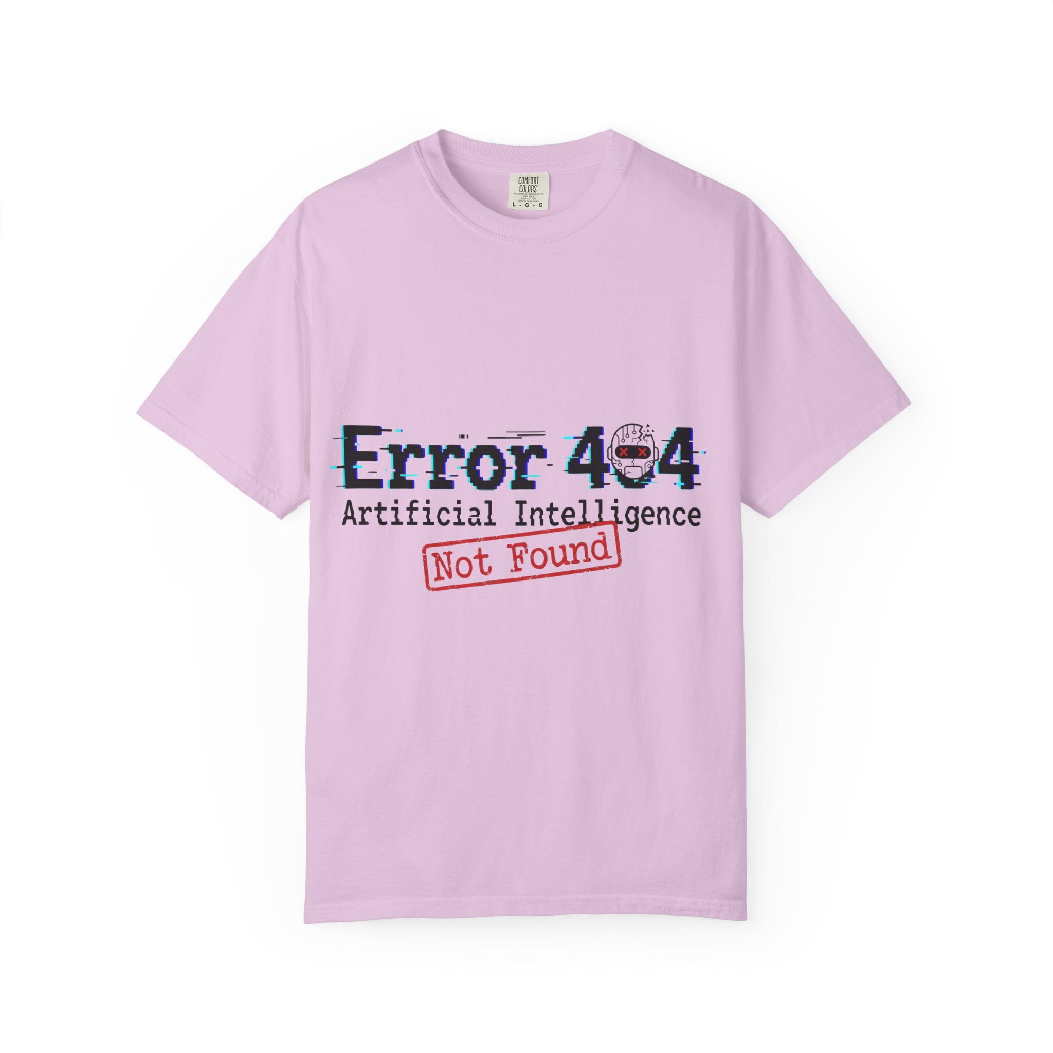 Error 404 "Artificial Intelligence Not Found" T-Shirt