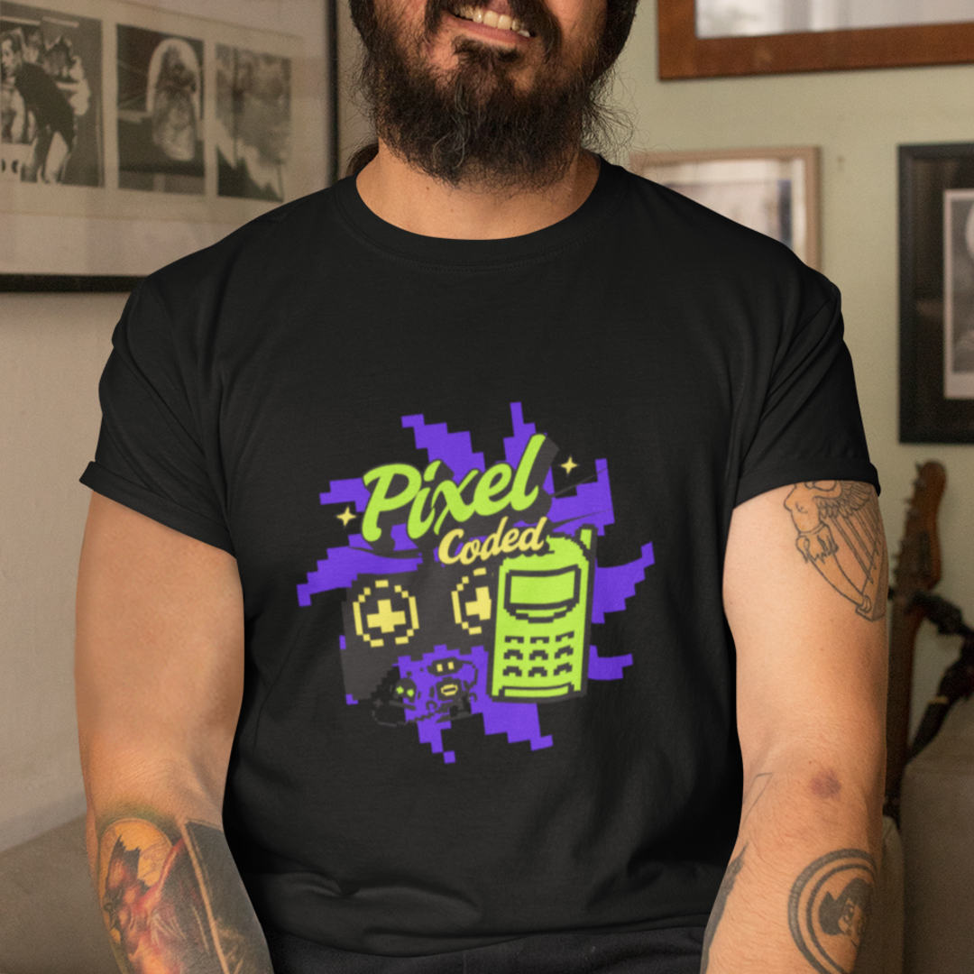 Pixel Coded Tee